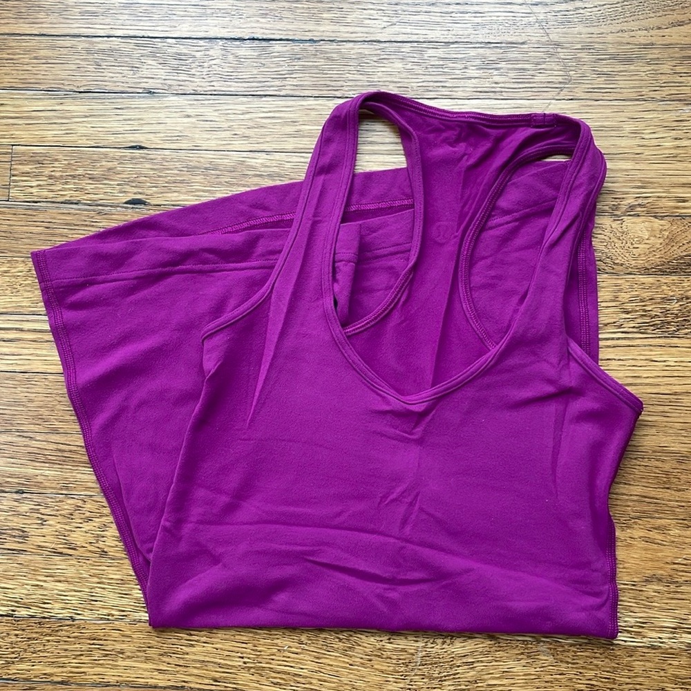 Lululemon Fuschia Racerback Top